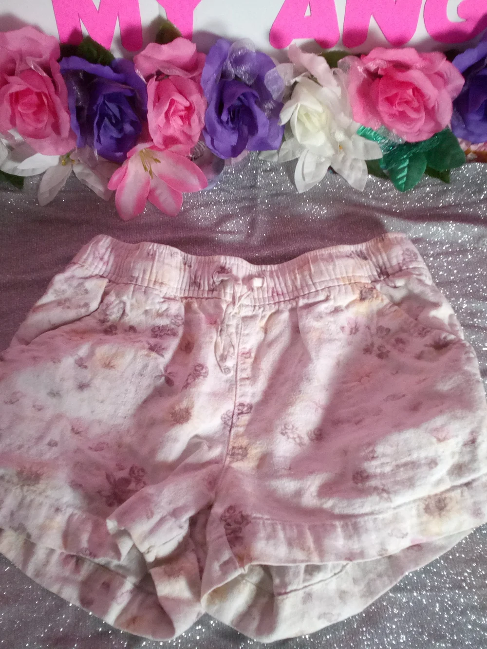 3-Pairs Of Shorts: 1-wonder nation Pair & 2-old Navy Pairs Of Girls' Shorts Trio